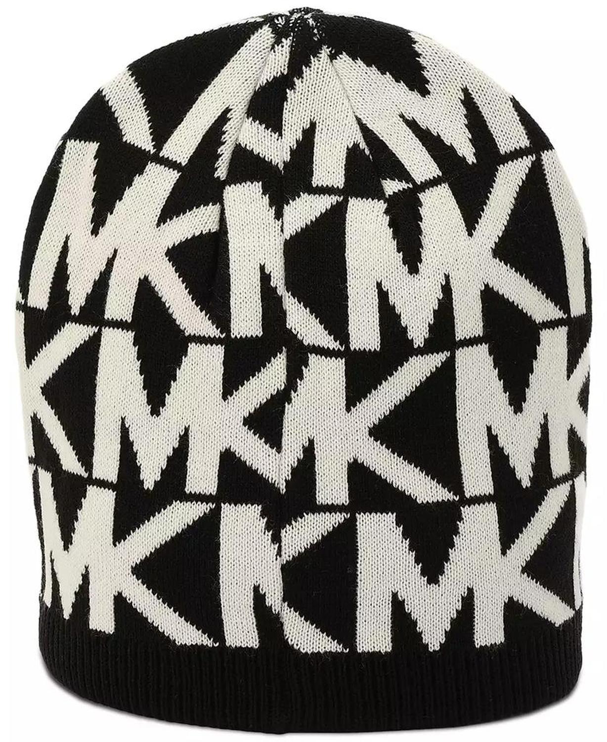 MICHAEL Major MK Repeating Logo Knit Beanie