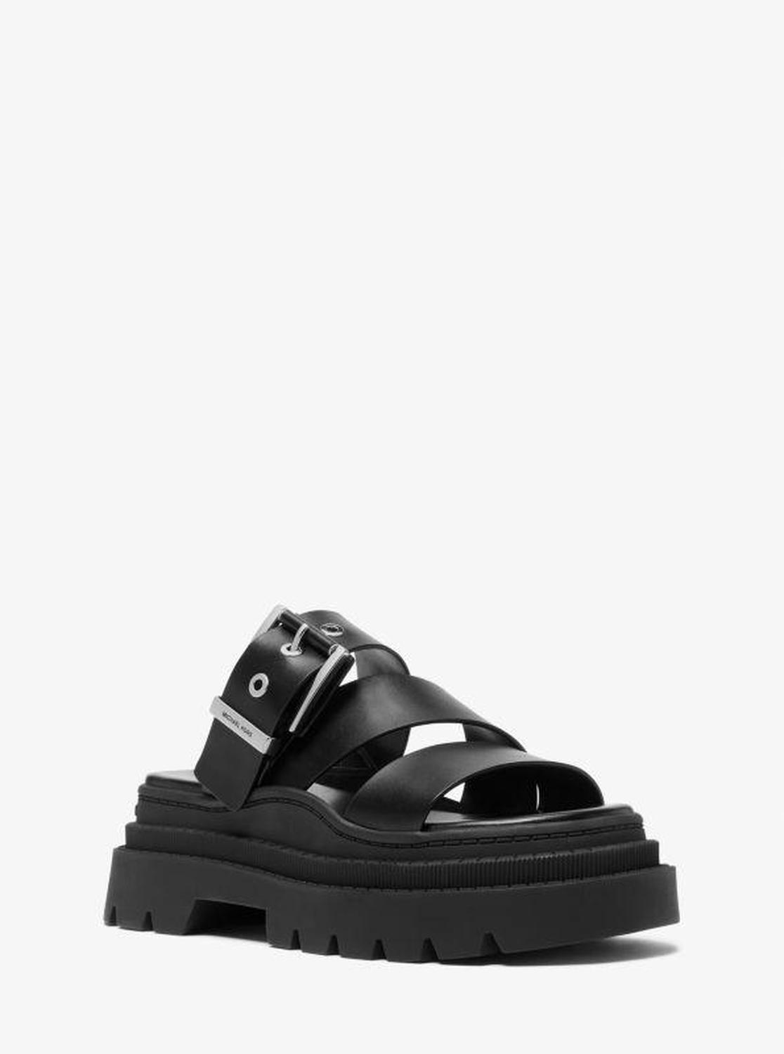 Colby Leather Platform Sandal