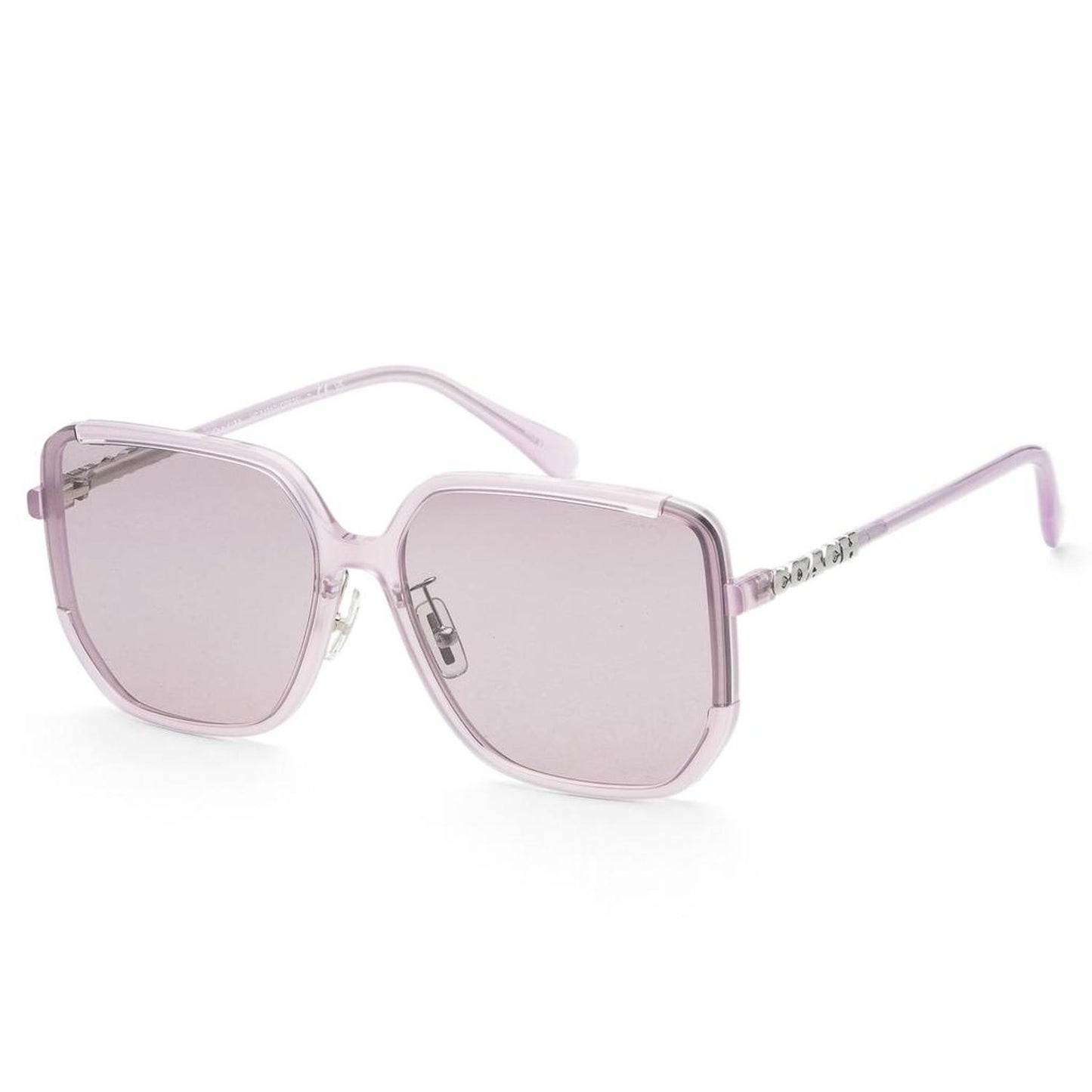 Coach Women's 64mm Milky Purple Sunglasses HC8401D-5696AK-64