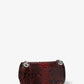 Christie Mini Python Embossed Leather Envelope Bag