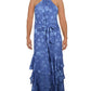 Womens Maxi Adjustable Halter Dress