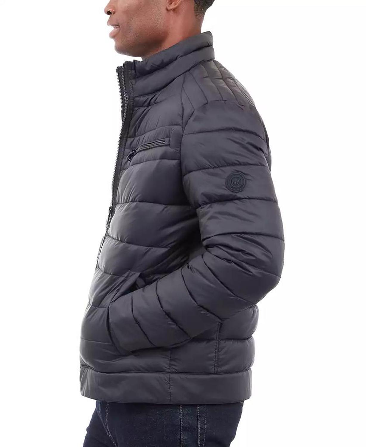 Men's Quilted Full-Zip Puffer Jacket