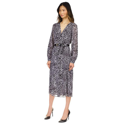 Women's Animal-Print Kate Belted Dress