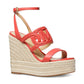 Women's Alma Logo-Strap Platform Sandals