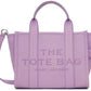 Purple 'The Leather Small' Tote