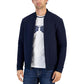 Mens Faux Fur Lined Polyester Bomber Jacket