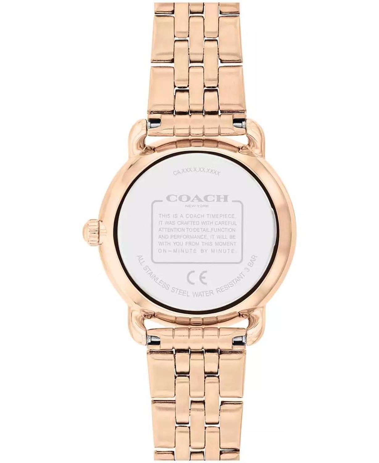 Women's Elliot Rose Gold Stainless Steel Bracelet Watch