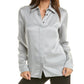 Michael Kors Collection Techno Charmeuse Hansen Shirt