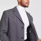 Men's Classic-Fit Wool Blend Herringbone Overcoat