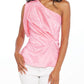 Daphne Top In Pink Bubblegum