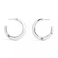 Signature Hallmark Tubular Hoop Earrings