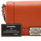 Chanel Boy  Leather Shoulder Bag (Pre-Owned)