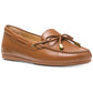 Womens Leather Slip-On Loafers