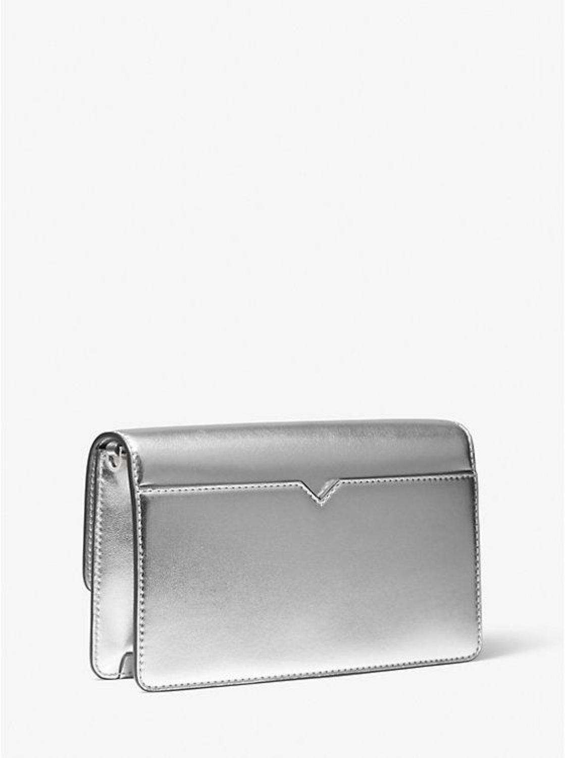 Cece Medium Metallic Clutch