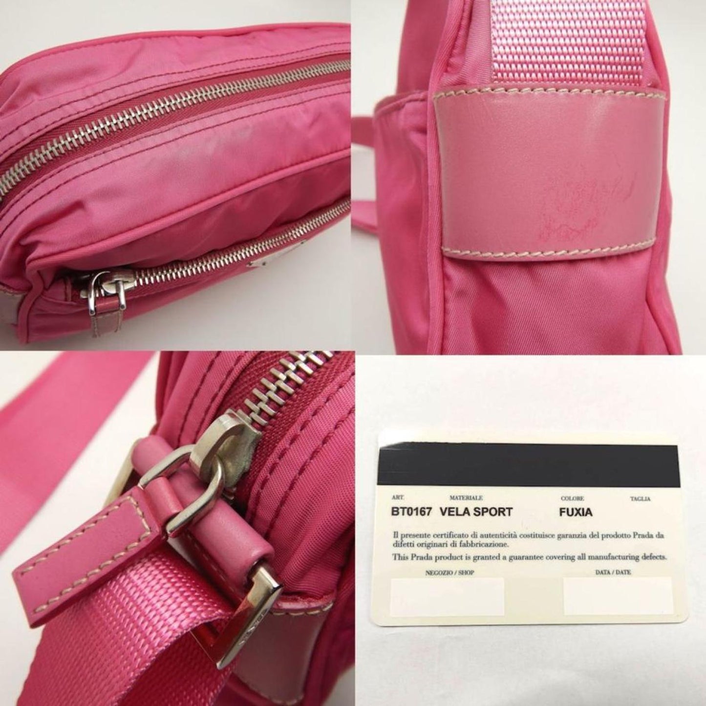 Prada Tessuto  Synthetic Shoulder Bag (Pre-Owned)