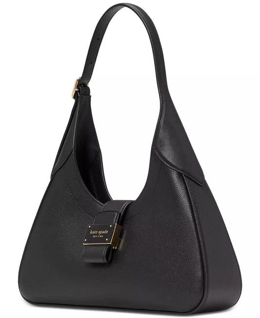 Nouveau Pebbled Leather Shoulder Bag