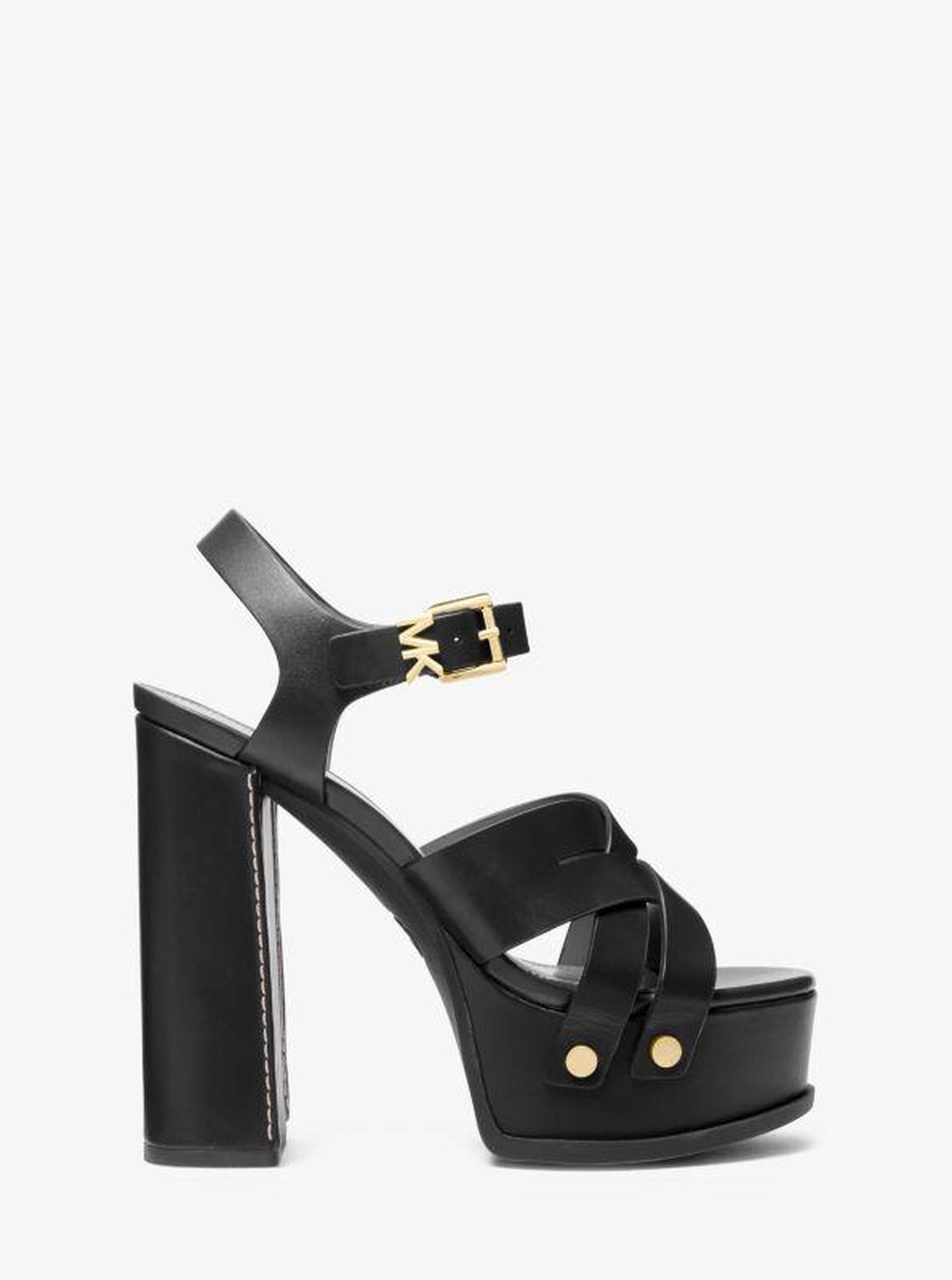 Nora Leather Platform Sandal