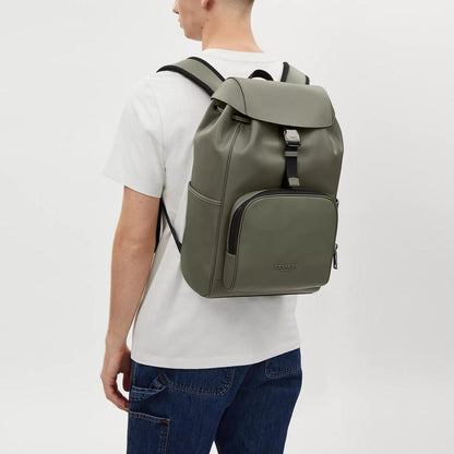 Coach Outlet Racer Backpack In Smooth Leather