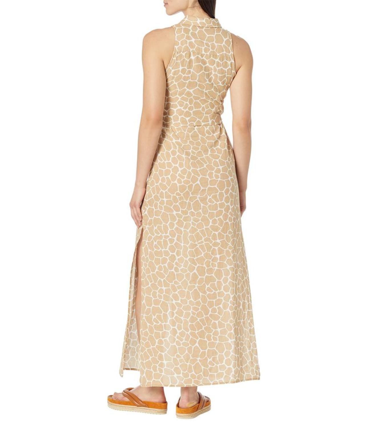 Giraffe Maxi Tie Dress