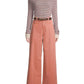 Weekend Medina Mid Rise Wide Leg Jean In Antique Rose