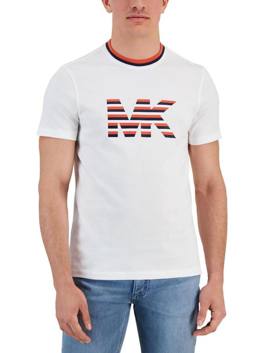 Mens Logo Crewneck Graphic T-Shirt