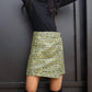 Dally Mini Skirt In Yellow Mellow