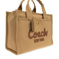 Coach Logo Flocked Tote Bag