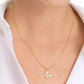 Lucky Charm Gold-Tone Pavé Crystal Butterfly Pendant Necklace, 16" + 3" extender