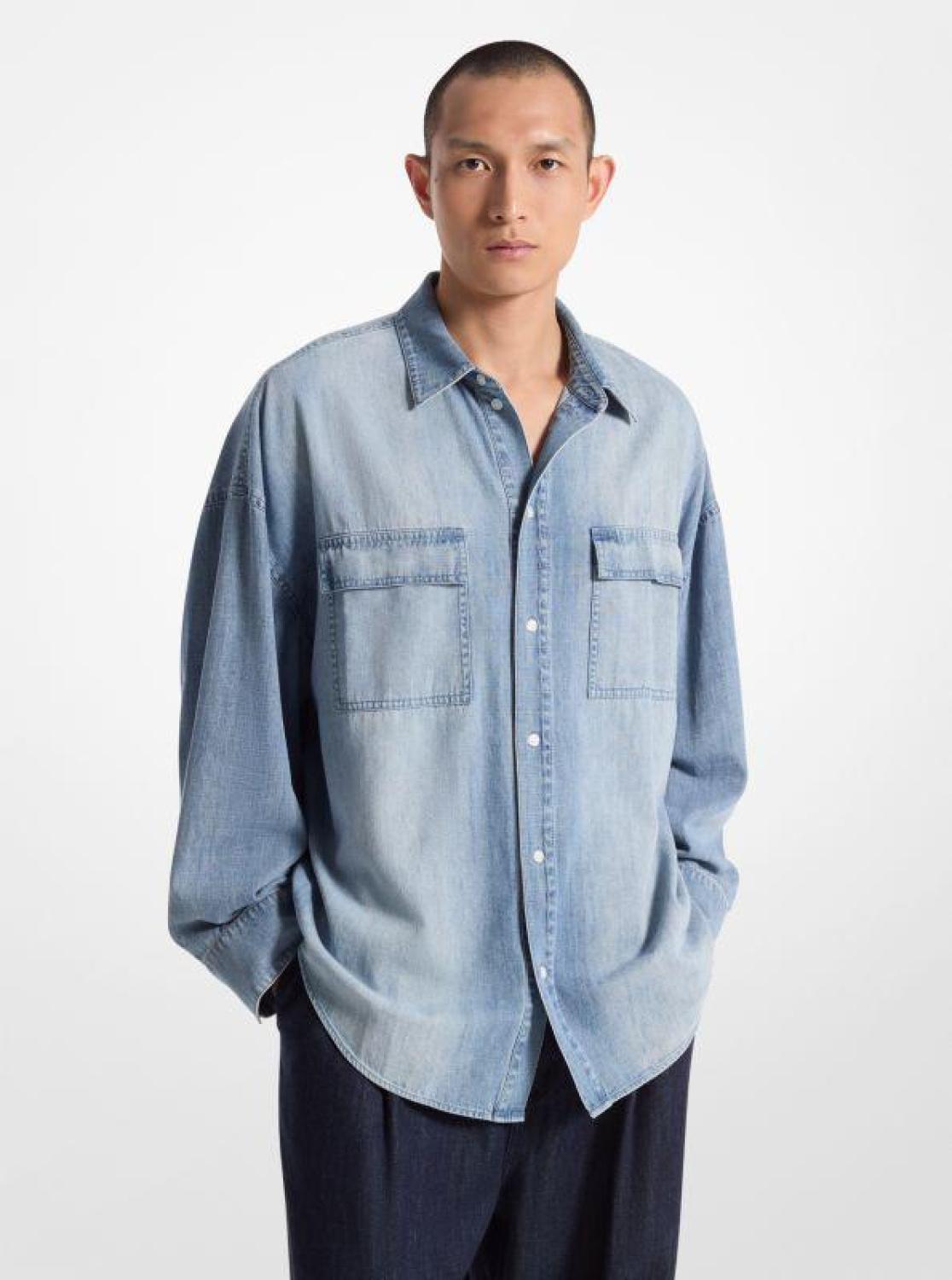 Oversized Chambray Shirt