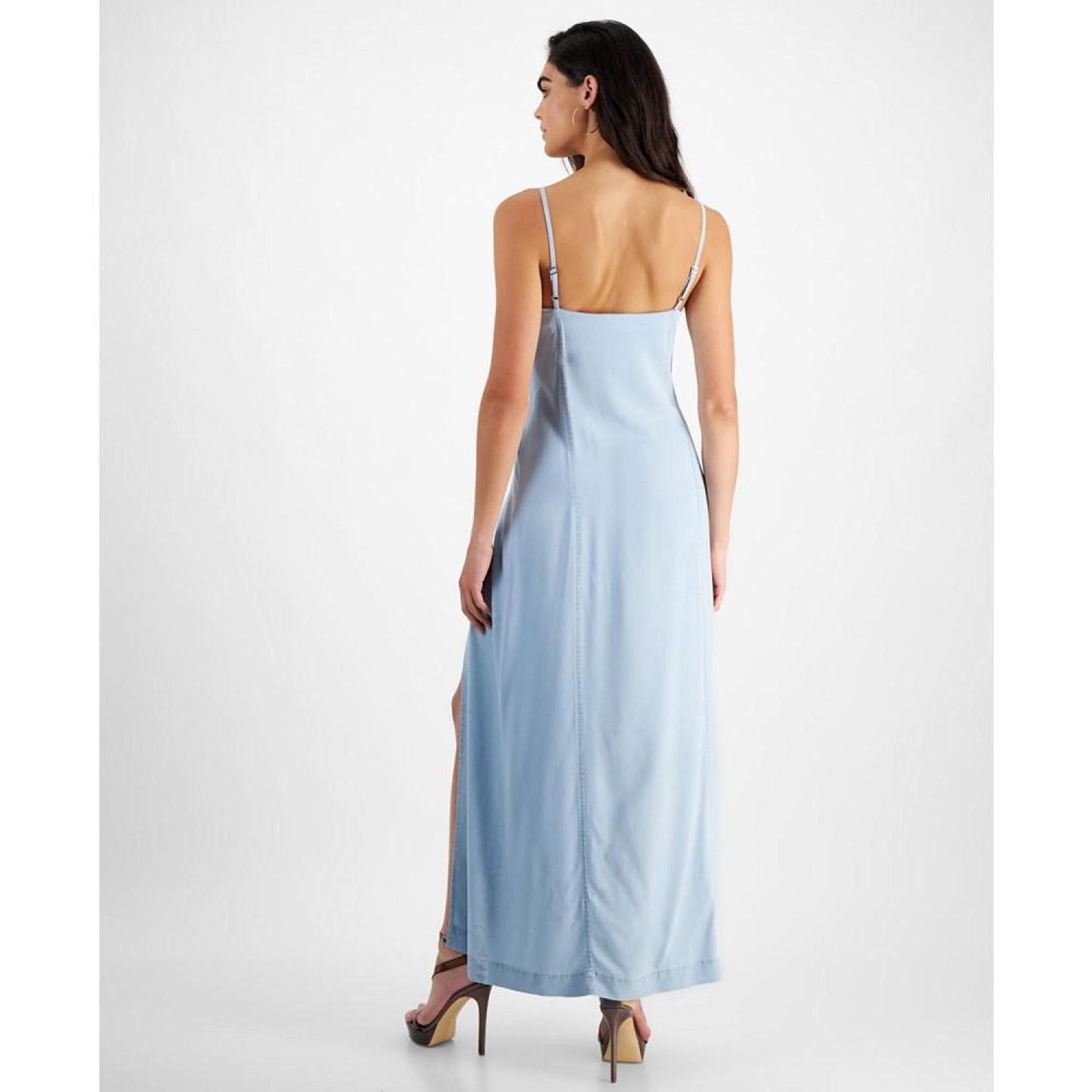 Women's Cruz Sleeveless Denim Maxi Dress