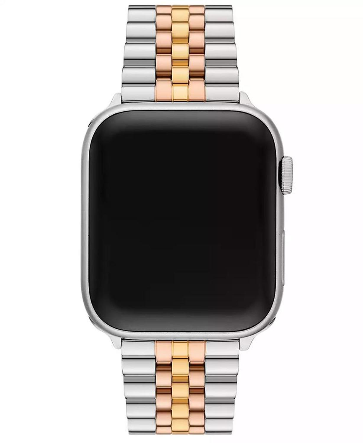 Tri-Tone Stainless Steel Strap for Apple Watch, 38-45mm