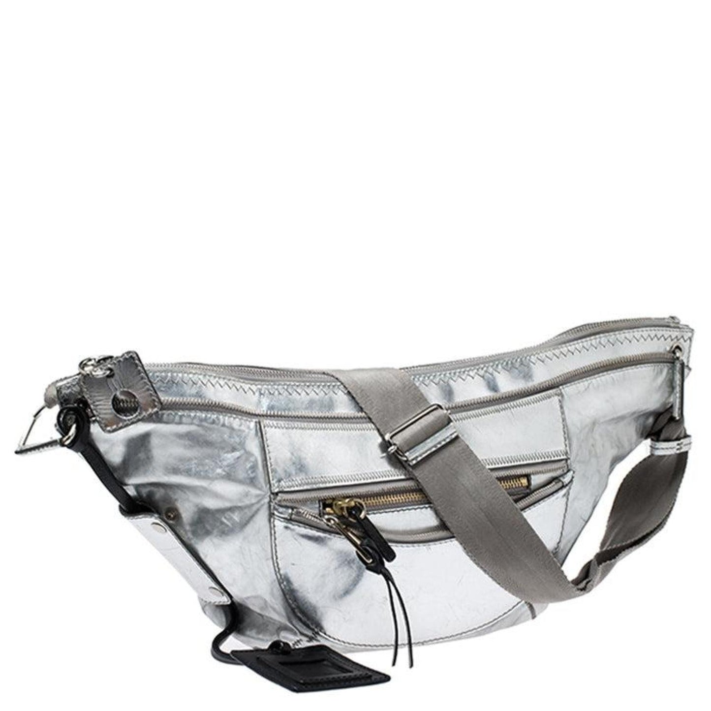 Chloe Metallic  Leather Fanny Crossbody Bag