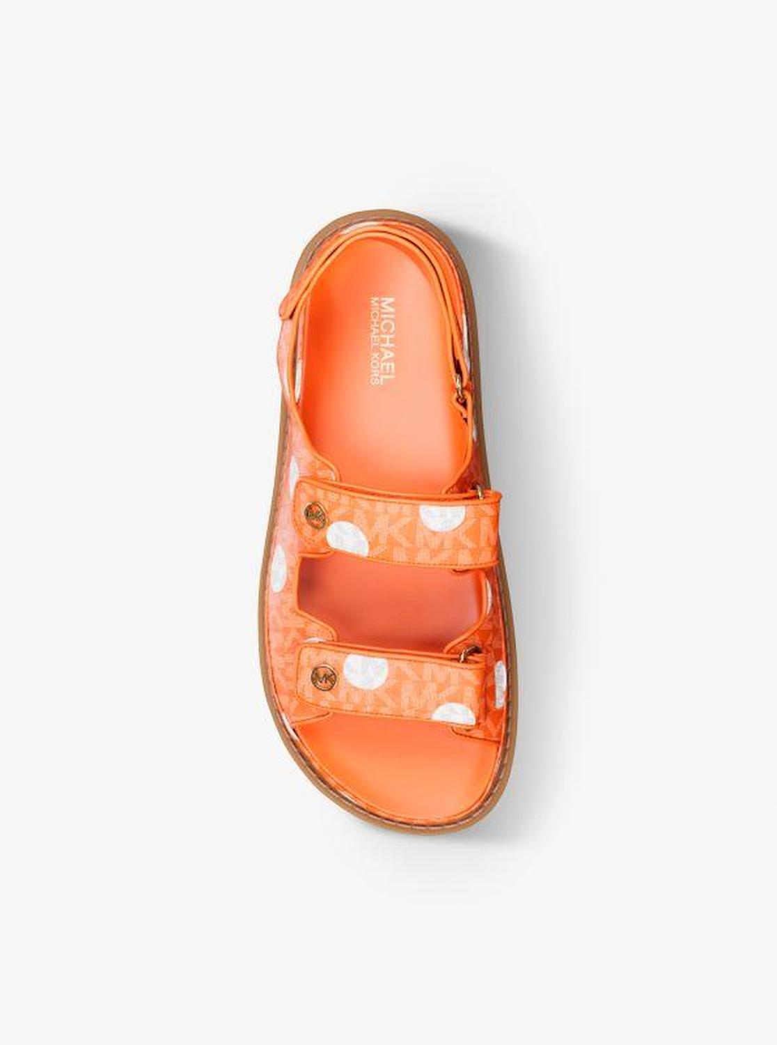 Holland Polka Dot Signature Logo Sandal