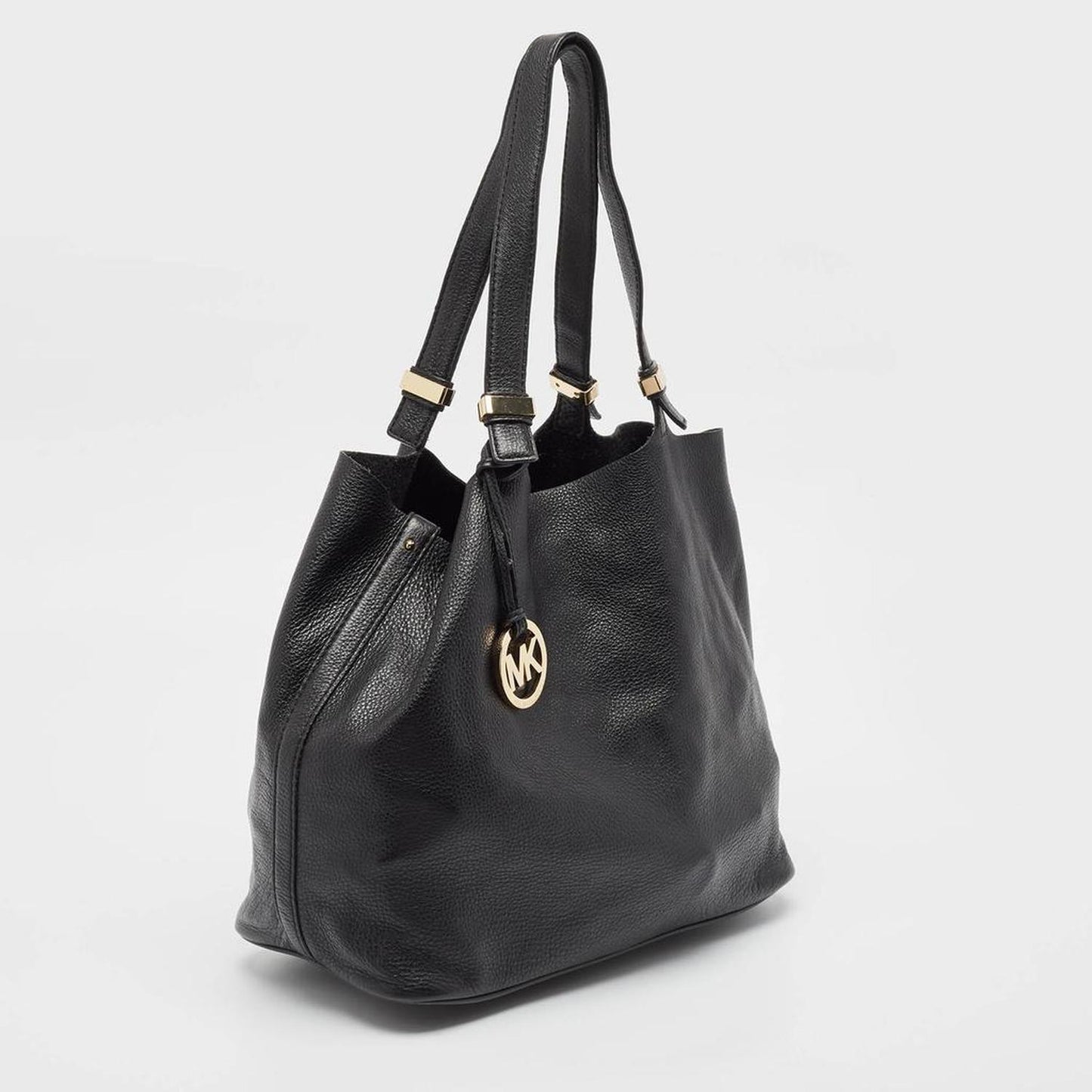 Black Soft Leather Colgate Tote