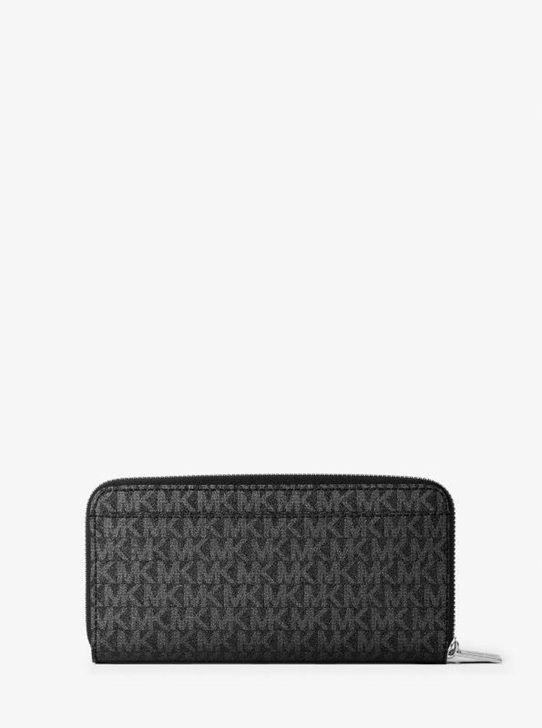 Cooper Embellished Logo Zip-Around Wallet