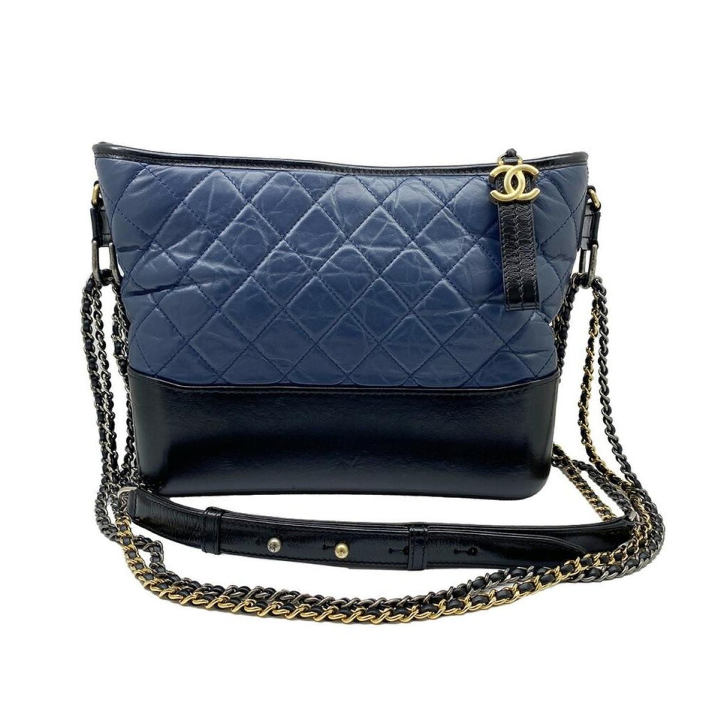 Chanel Gabrielle  Leather Shoulder Bag (Pre-Owned)