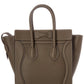 CELINE Luggage Micro Leather Tote