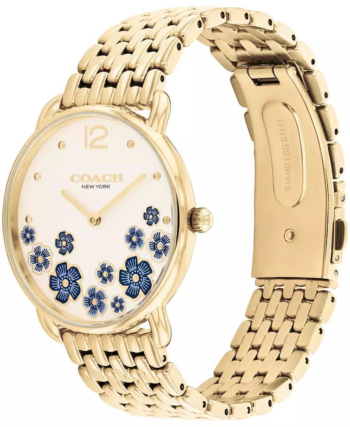 Women's Elliot Gold-Tone Stainless Steel Bracelet Watch, 36mm