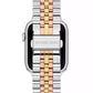 Tri-Tone Stainless Steel Strap for Apple Watch, 38-45mm