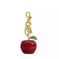 Gold Tone Apple Bag charm