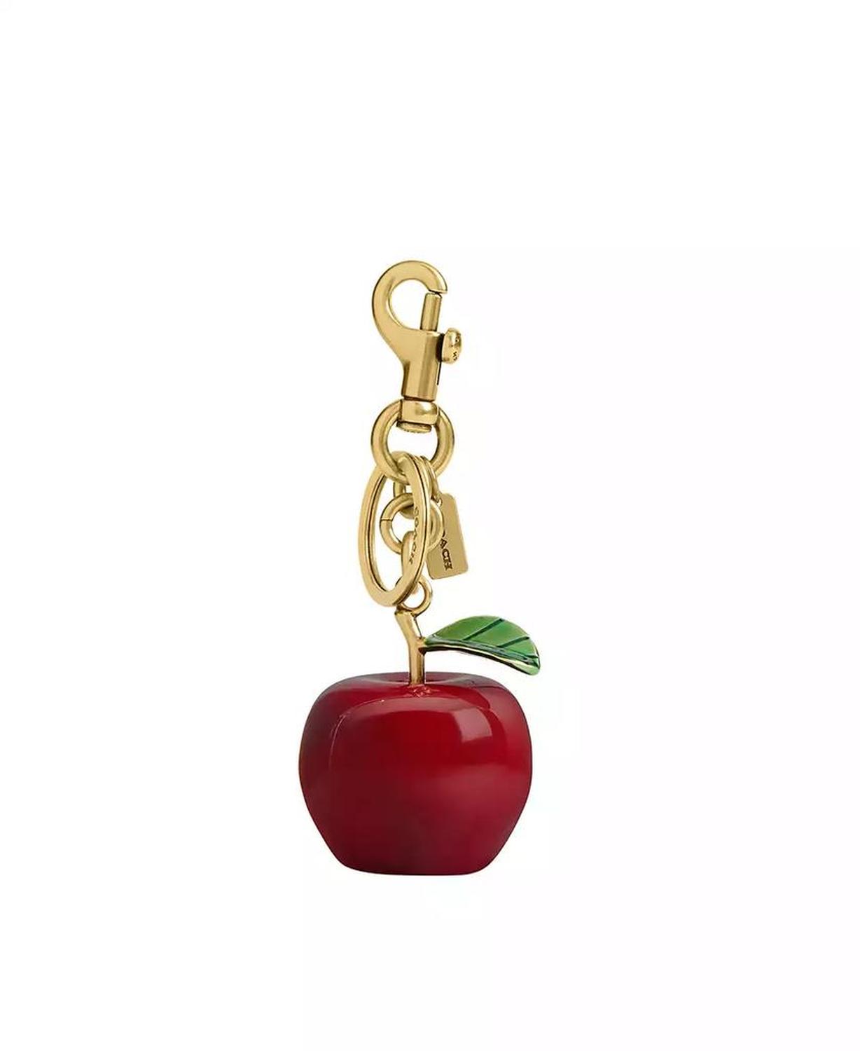 Gold Tone Apple Bag charm