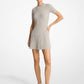 Ribbed Cashmere Mini Dress