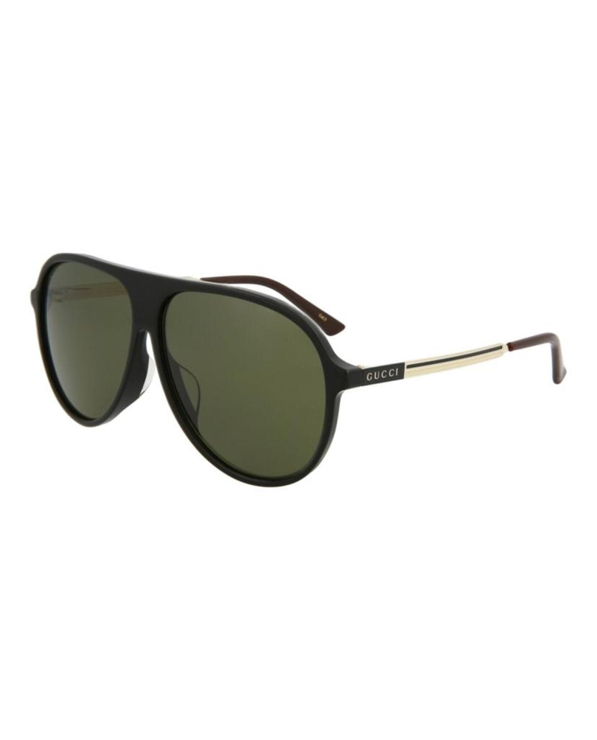 Aviator-Style Acetate Sunglasses