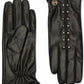 MICHAEL Women's Astor Studded Leather Tech Gloves