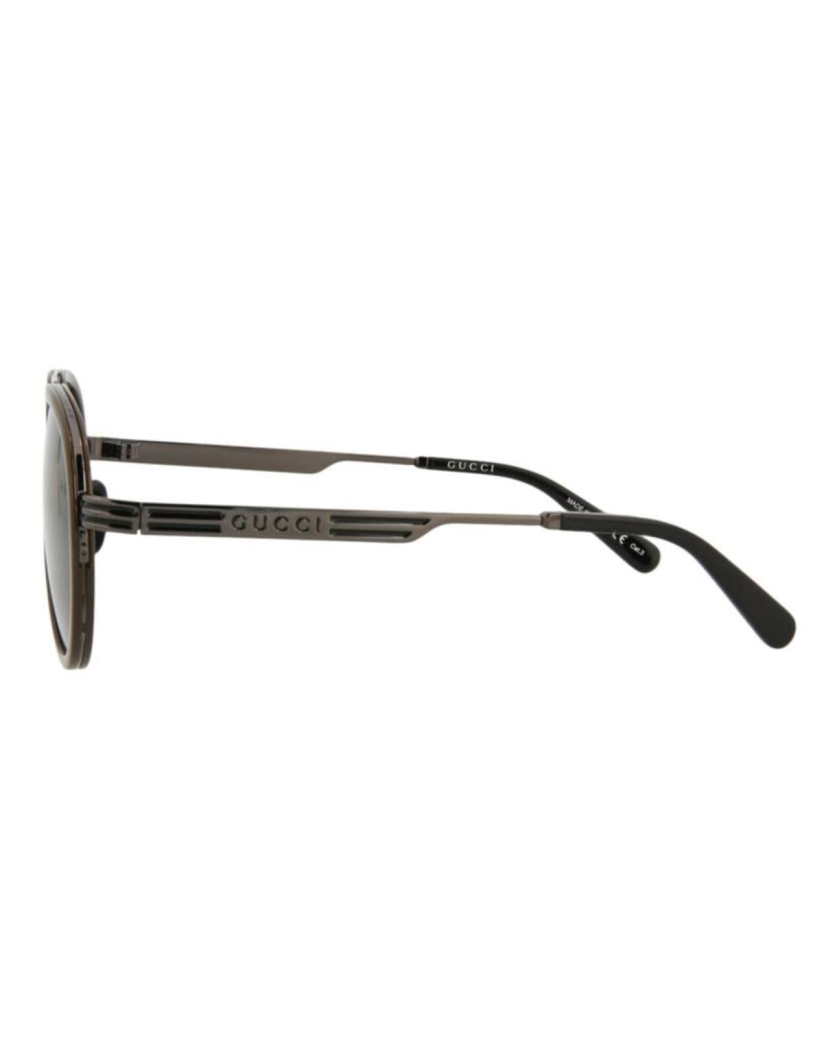 Aviator-Style Metal Sunglasses