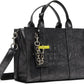 Gunmetal 'The Metallic Distressed Medium' Tote