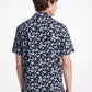 Floral Stretch Cotton Camp Shirt