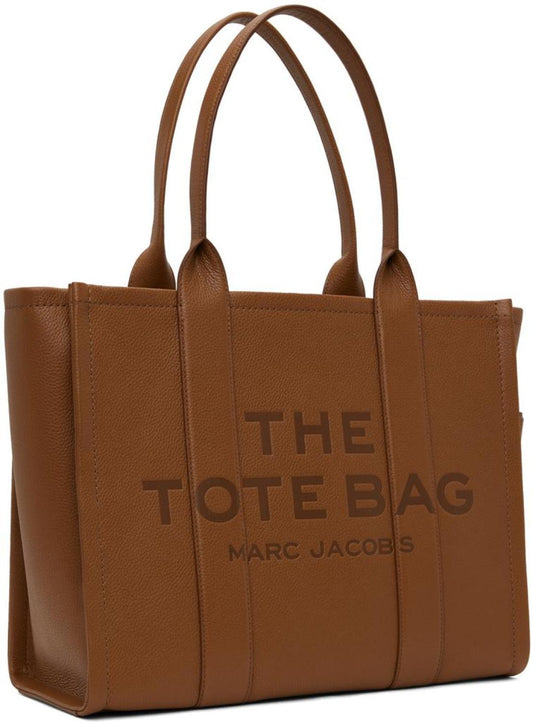 Brown 'The Leather Large' Tote