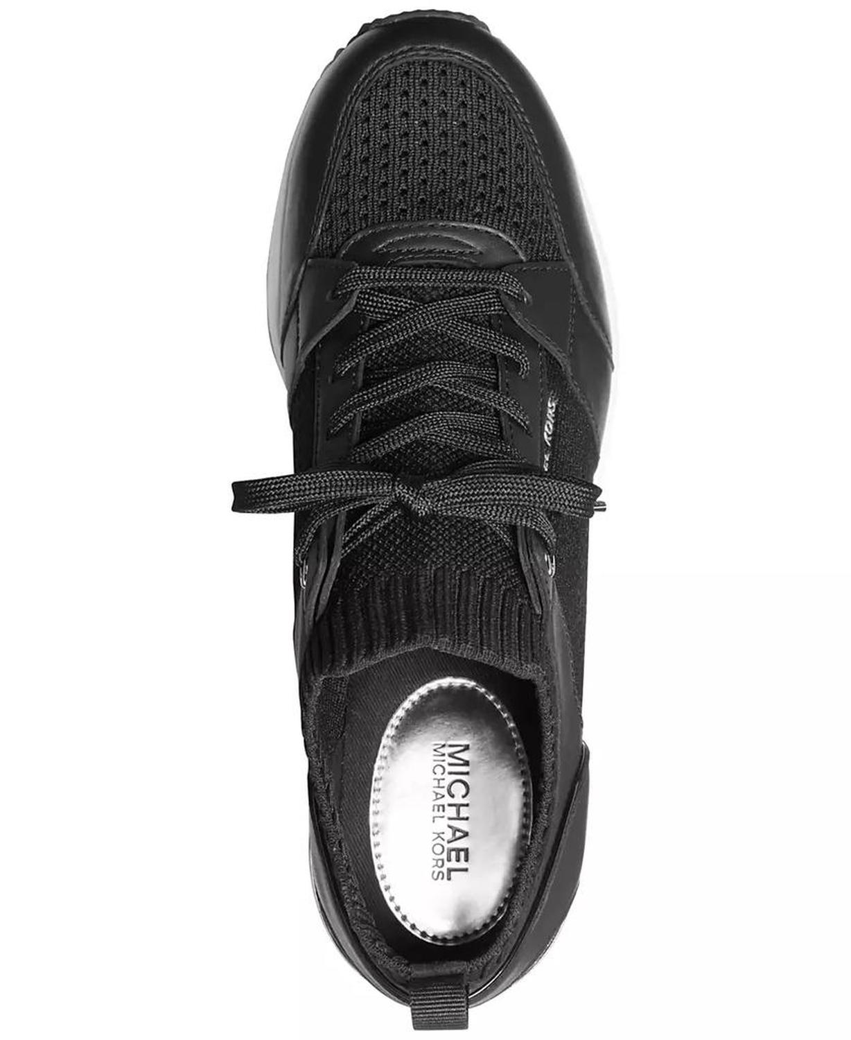 Women's Georgie Knit Lace-Up Trainer Sneakers