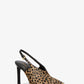 Kasia Cheetah Print Calf Hair Slingback Pump